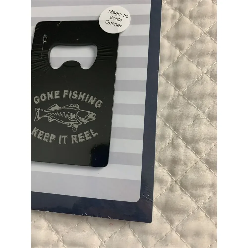 Wellspring Magnetic Notepad and Bottle Opener 